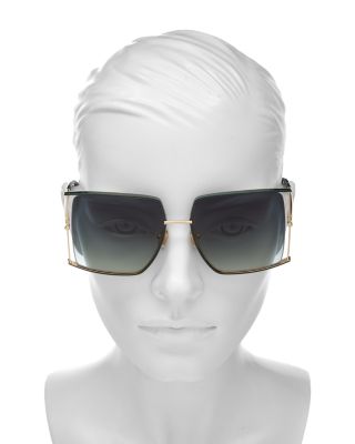 Jean Square Sunglasses, 58mm