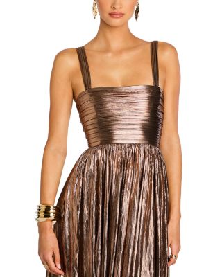 Iris Metallic Dress