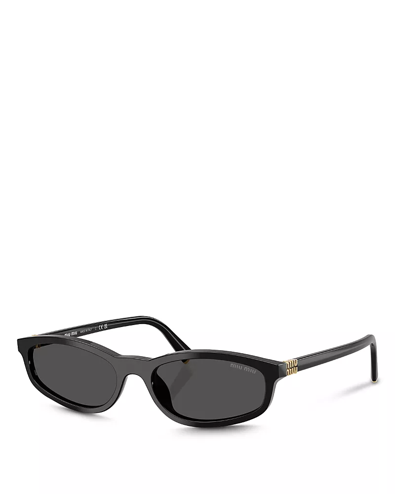 Miu Miu Miu Regarde Oval Sunglasses, 54mm