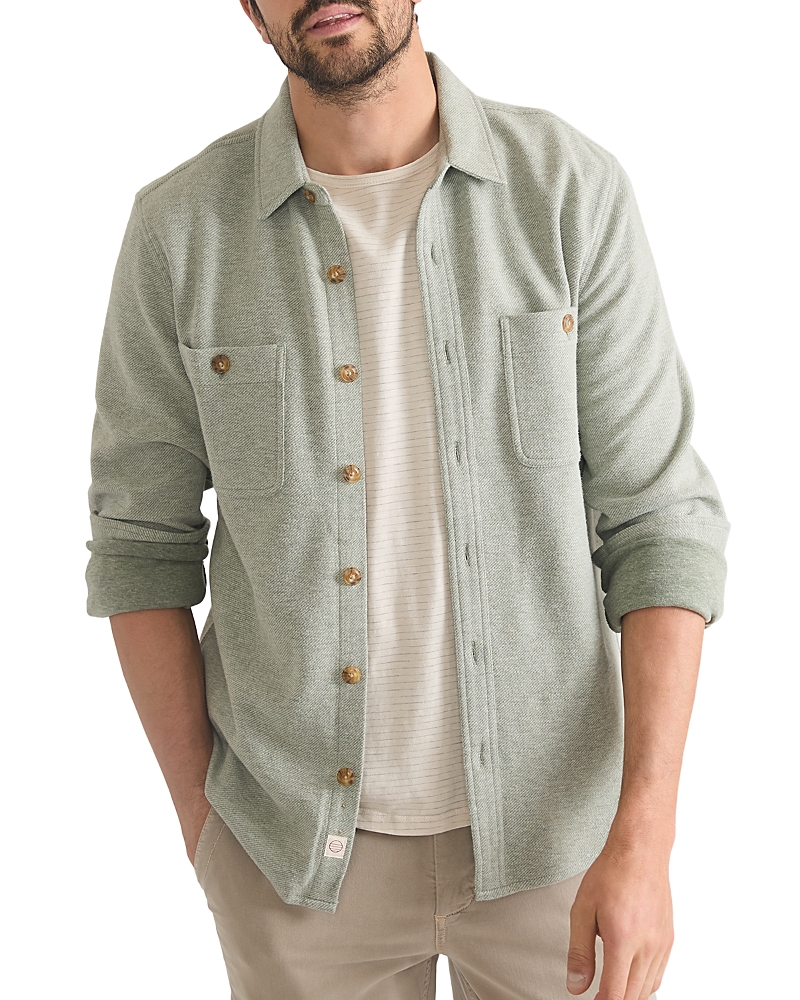 MARINE LAYER STRETCH TWILL SHIRT