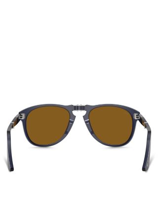 Folding Aviator Sunglasses, 54mm