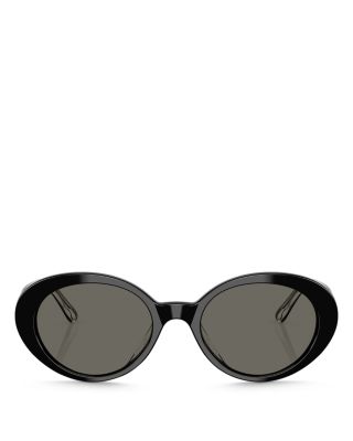 Lumar Oval Sunglasses, 51mm