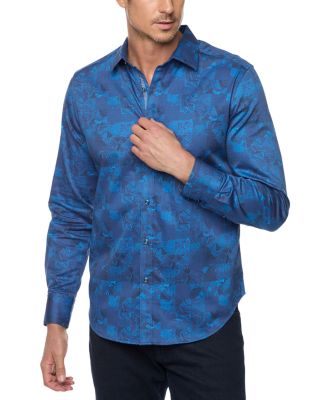 Robert Graham - Tourneau Geo Paisley Button Shirt