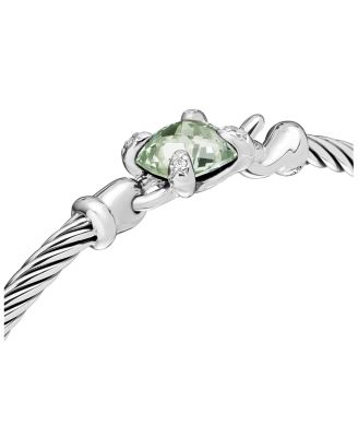 Chatelaine&reg; Bracelet with Prasiolite and Diamonds