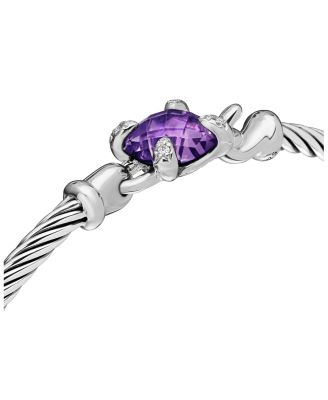 Chatelaine&reg; Bracelet with Amethyst and Diamonds