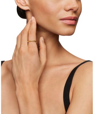 Paveflex Ring in 18K Gold