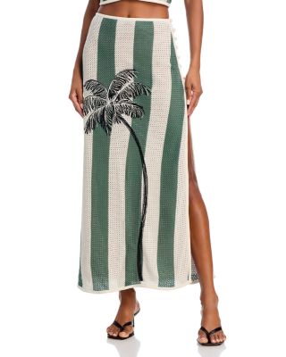 Agua Bendita - Tove Palms Crochet Skirt