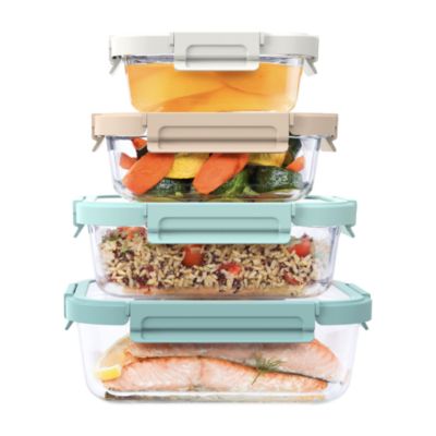 Bentgo - 8 Piece Glass Food Storage Set