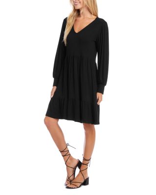 Long Sleeved Tiered Dress