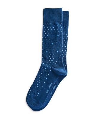 Cole Haan Dot Print Dress Socks