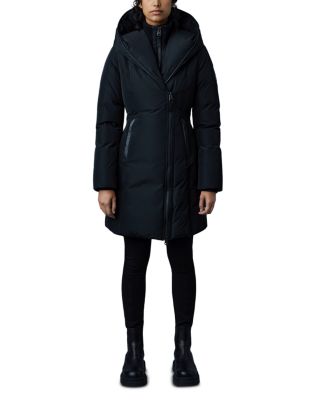 Kay Asymmetric Hooded Coat