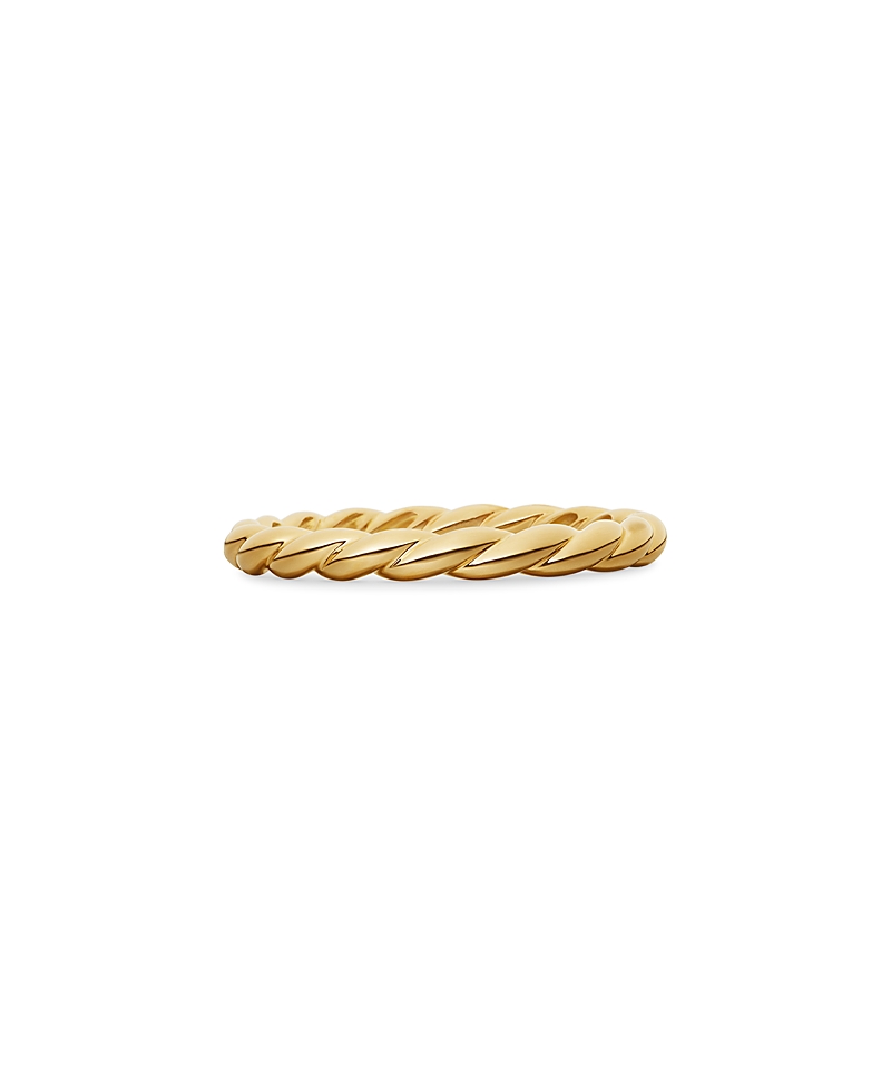 David Yurman Paveflex Ring in 18K Gold