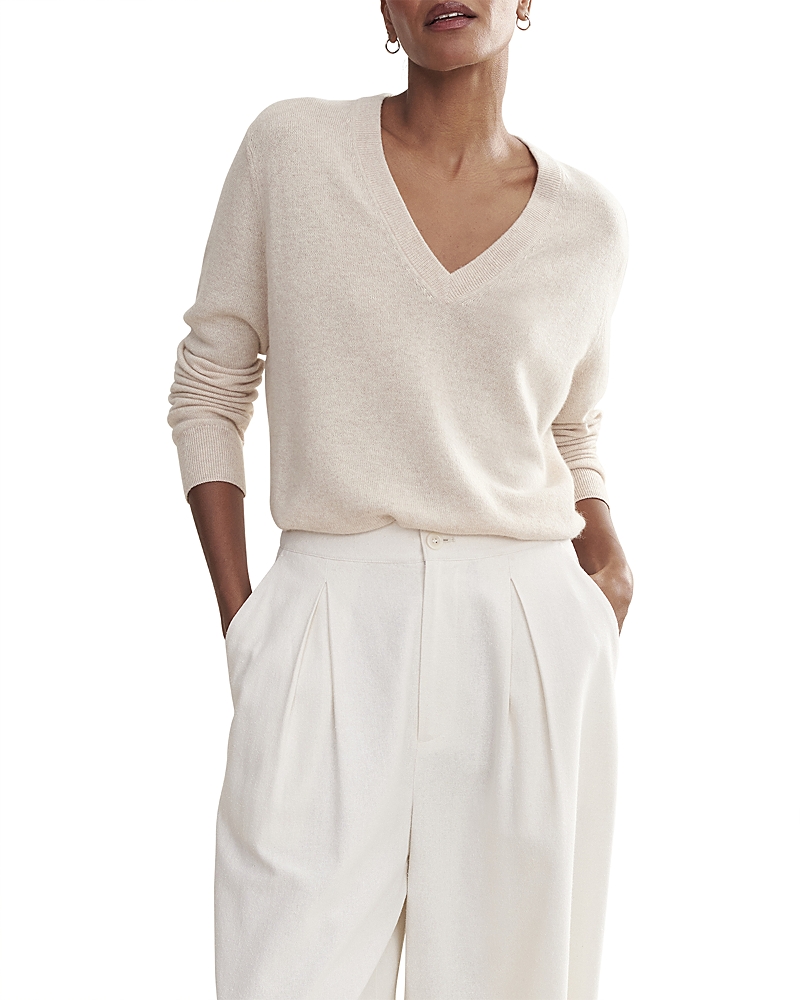 Jenni Kayne Flynn Cashmere V Neck Sweater