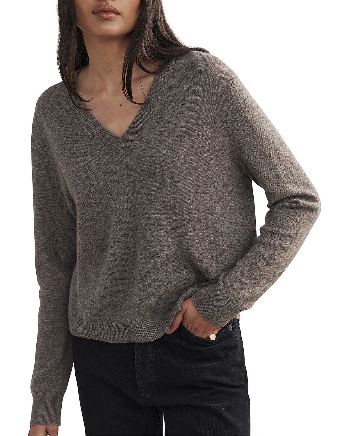 Jenni Kayne Flynn Cashmere V Neck Sweater