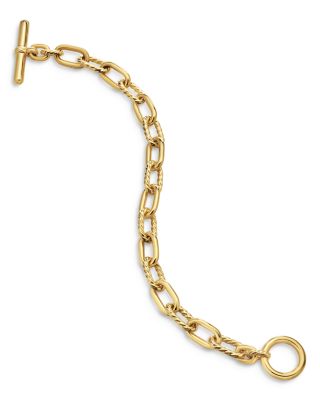 DY Madison&reg; Toggle Chain Bracelet in 18K Yellow Gold