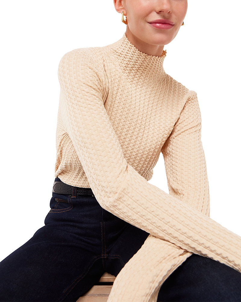 Whistles Textured High Neck Sweater