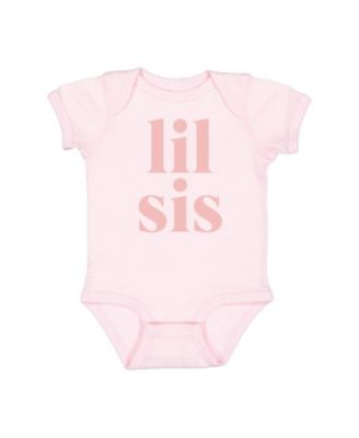 Sweet Wink - Lil Sis Short Sleeve Bodysuit - Baby