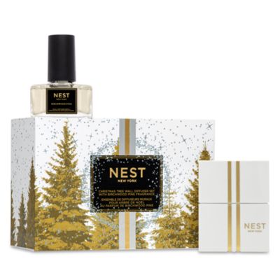 NEST New York - Christmas Tree Wall Diffuser Set with Birchwood Pine Fragrance