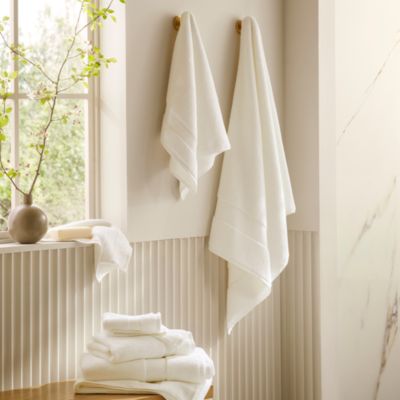 6 Piece Plush Bath Towel Set