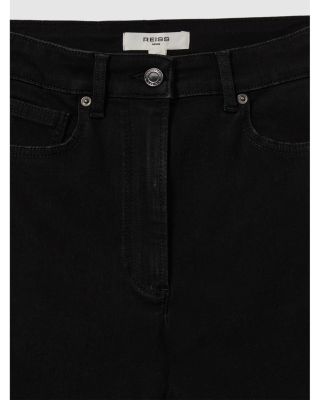 Hattie High Rise Skinny Jeans in Black