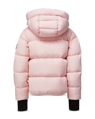 Girls' Elsa Matte Hooded Down Jacket - Little Kid, Big Kid