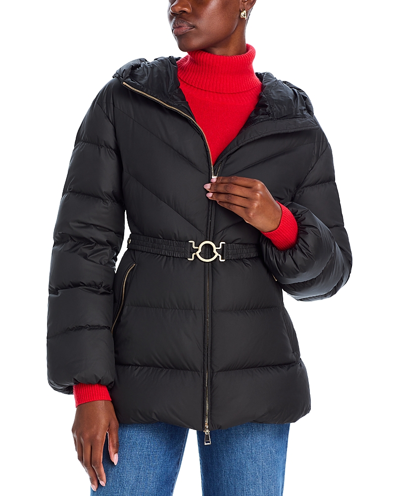 Moncler Brosse Tech Down Jacket In Black
