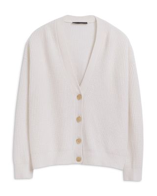 Cropped Cashmere Cocoon Cardigan