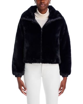 Jeon Reversible Faux Fur Jacket