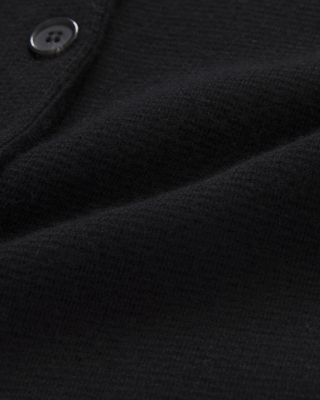 Cooper Wool Blend Crewneck Cardigan Sweater