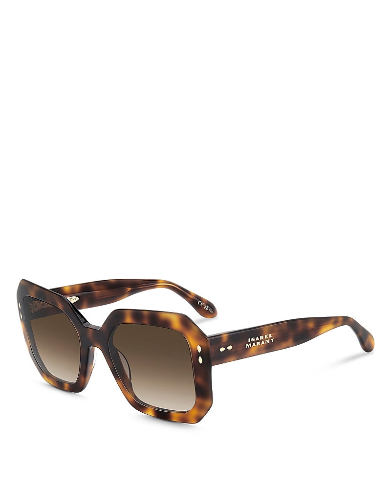 Isabel Marant Yellow Acetate Sunglasses In Brown