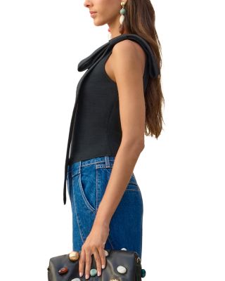 Nomi One Shoulder Bow Top