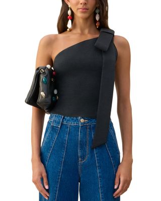 Nomi One Shoulder Bow Top