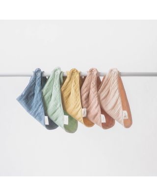 Kaleidoscope Muslin Bib Set, 3 Pack - Ages 0-36 Months