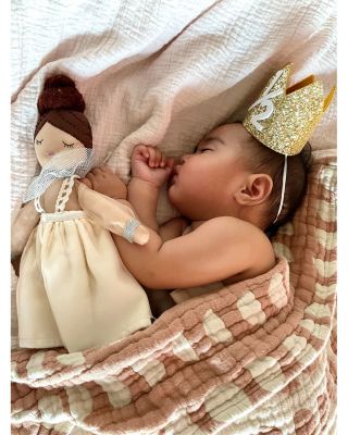 Copper Moon Phase Jacquard Blanket - Ages 0-36 Months
