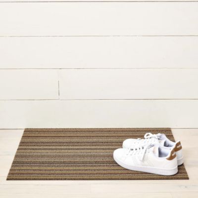 Skinny Stripe Shag Doormat, 18" x 28"