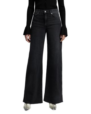 7 For All Mankind - Lotta Wide Leg Jeans in Top Line