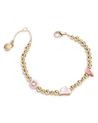 BAUBLEBAR - Howdy Crystal Hamsa Hand & Evil Eye Charm Beaded Bracelet