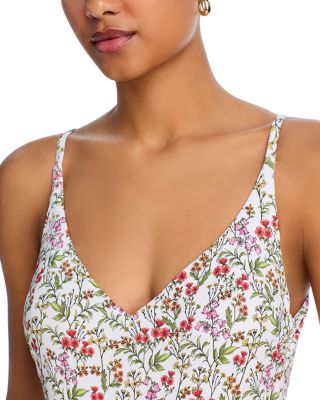 Drawstring One Piece Swimsuit - Exclusive