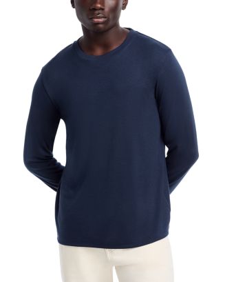 Theory Essential Tee Long Sleeve in Anemone Milano