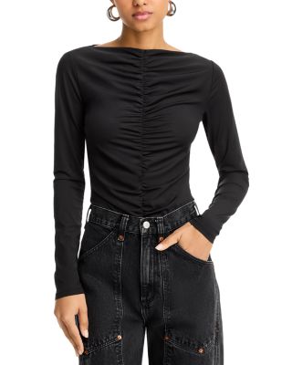 FRAME - Ruched Top