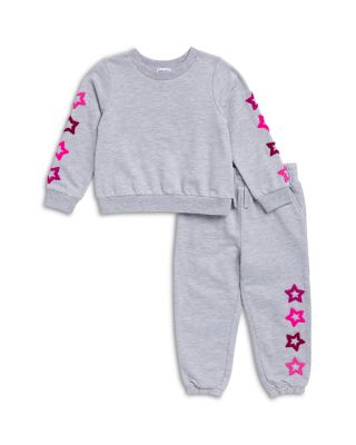 Girls' Bright Star Sweatshirt - Embroidered Sleeve Pullover For Play