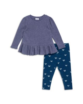 Splendid - Girls' Ocean Hearts Leggings Set - Baby