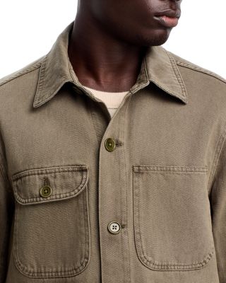 Garment Dyed Denim Work Jacket