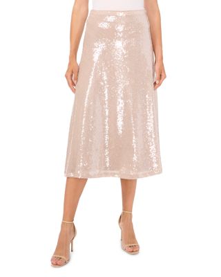 Sequinned Midi Skirt