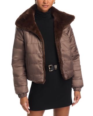 Jeon Reversible Faux Fur Jacket