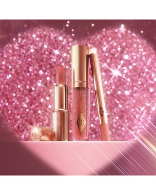 Charlotte Tilbury Pillow Talk Iconic Mini Lip Kit ($43 value