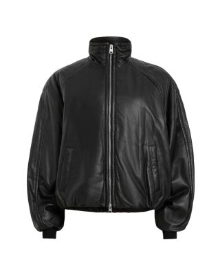 ALLSAINTS Rowan Leather Bomber Jacket | Bloomingdale's Women