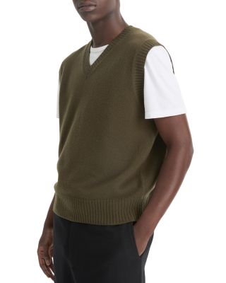 Vince - Merino Wool Felted Sweater Vest