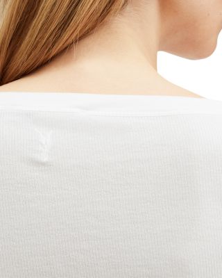 Rina Long Sleeved Scoop Neck Tee