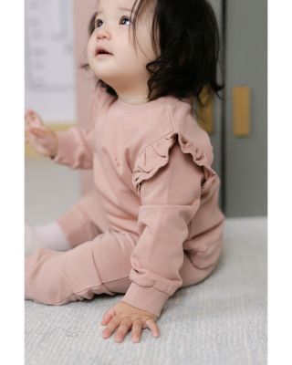 Unisex French Terry Ruffle Sweatshirt - Baby